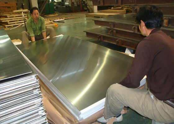 কুলিং সিস্টেমের জন্য অ্যালয় 4004 / 3003 / 4004 অ্যালুমিনিয়াম হিট ট্রান্সফার প্লেট