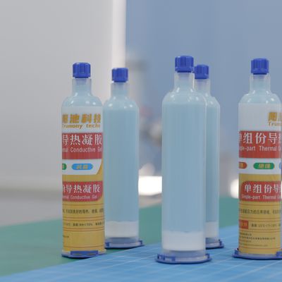 উচ্চ পরিবাহিতা 6W/MK সিলিকন রেজিন থার্মাল জেল DFor CPU GPU
