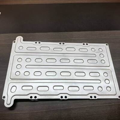 গুণমান Aluminum Liquid Cooling Plate Microchannel Roll Bonded for Data Center Server CPU Thermal Management কারখানা
