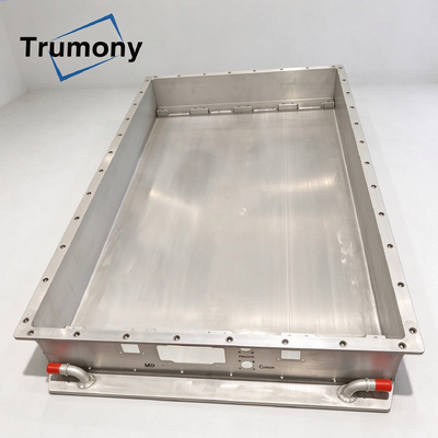 গুণমান Aluminum Battery Tray Bottom Enclosure 1400x760x160mm Extruded 104S Heavy Truck Pack কারখানা